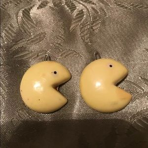 Pac-Man barrettes vintage
